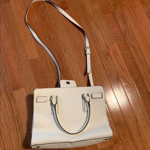White purse